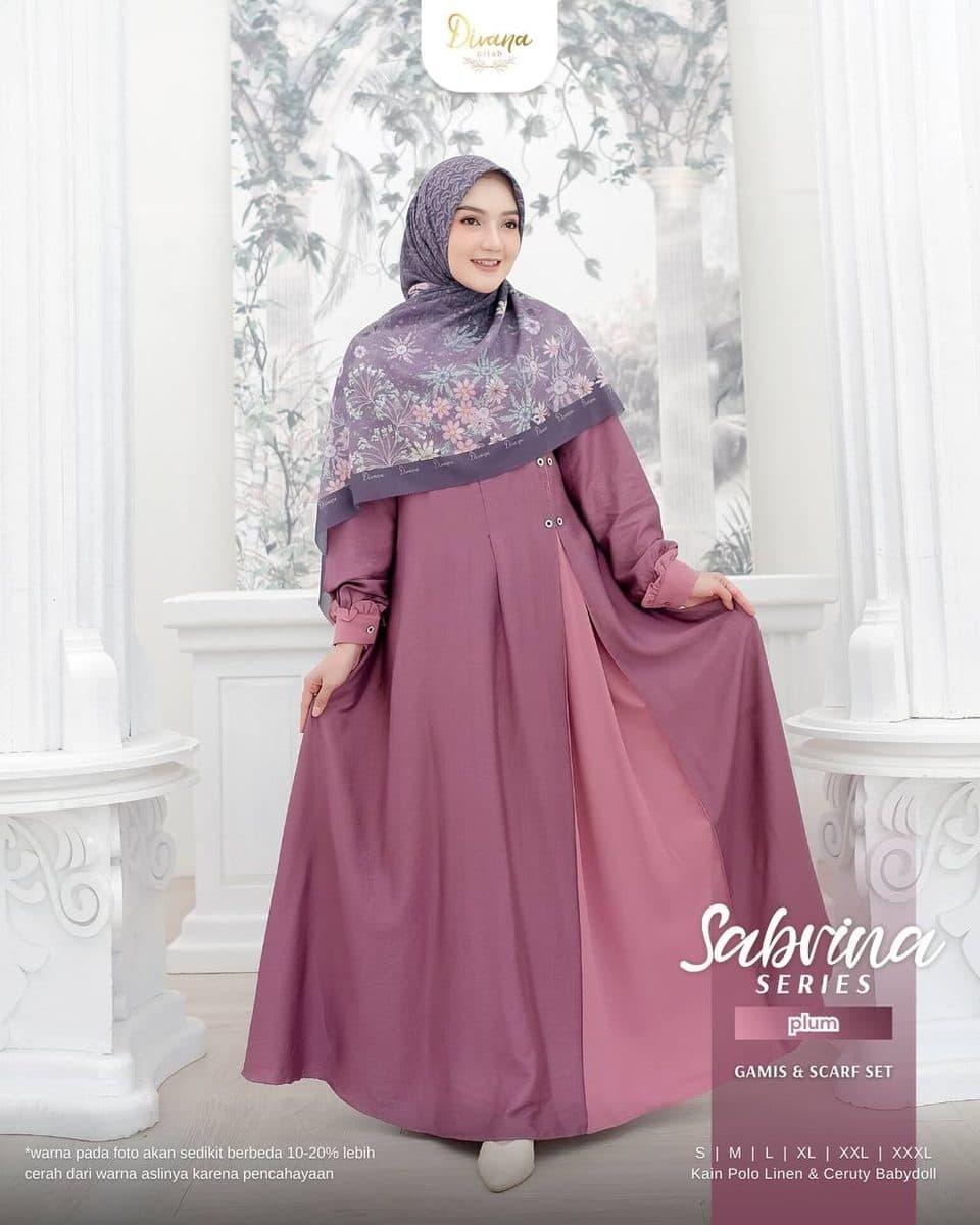 Gamis Dewasa Sabrina Series By Divana