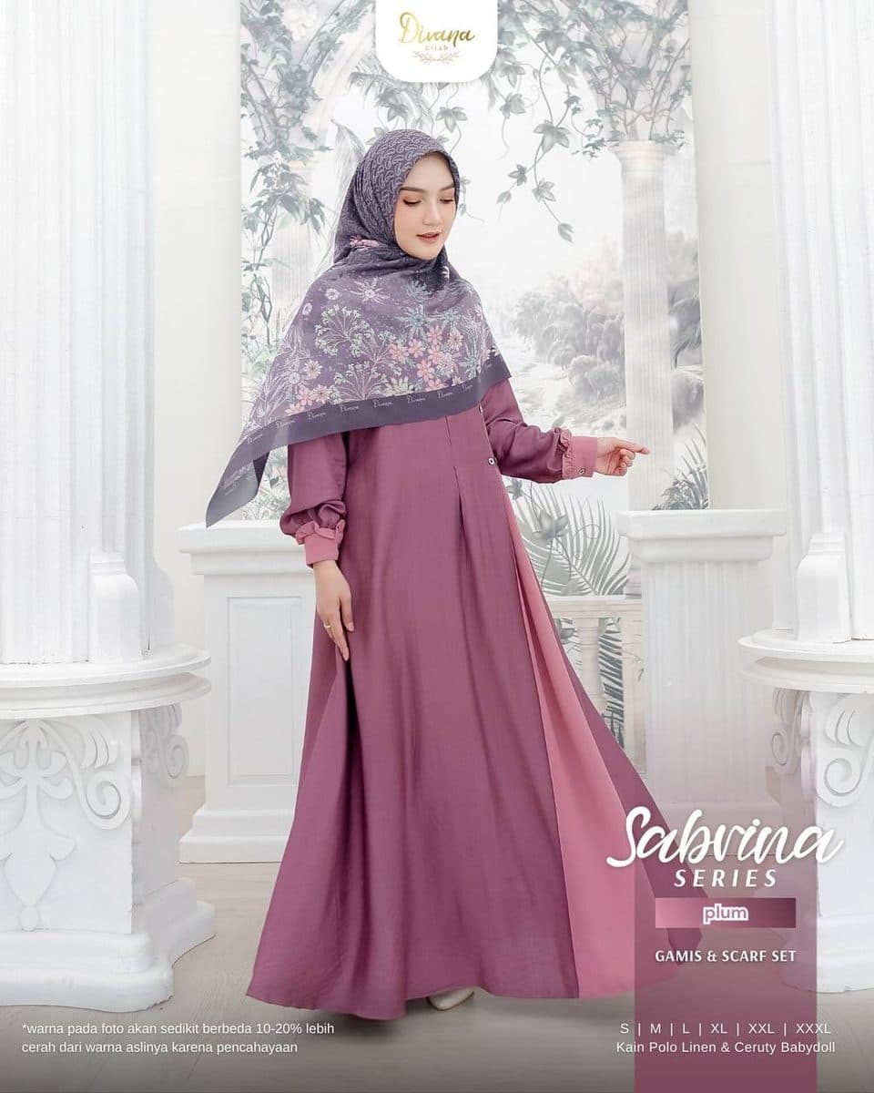 Gamis Dewasa Sabrina Series By Divana
