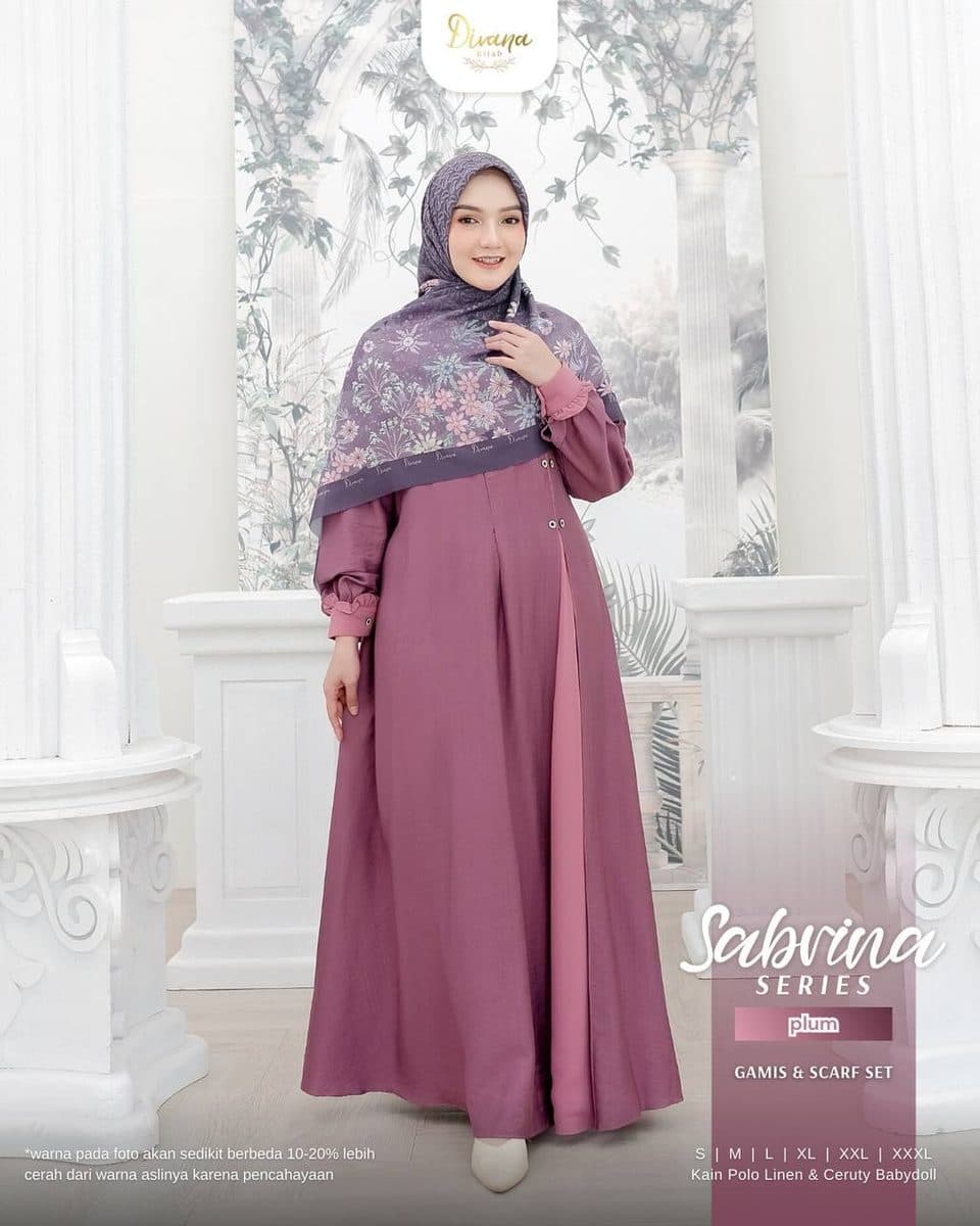 Gamis Dewasa Sabrina Series By Divana