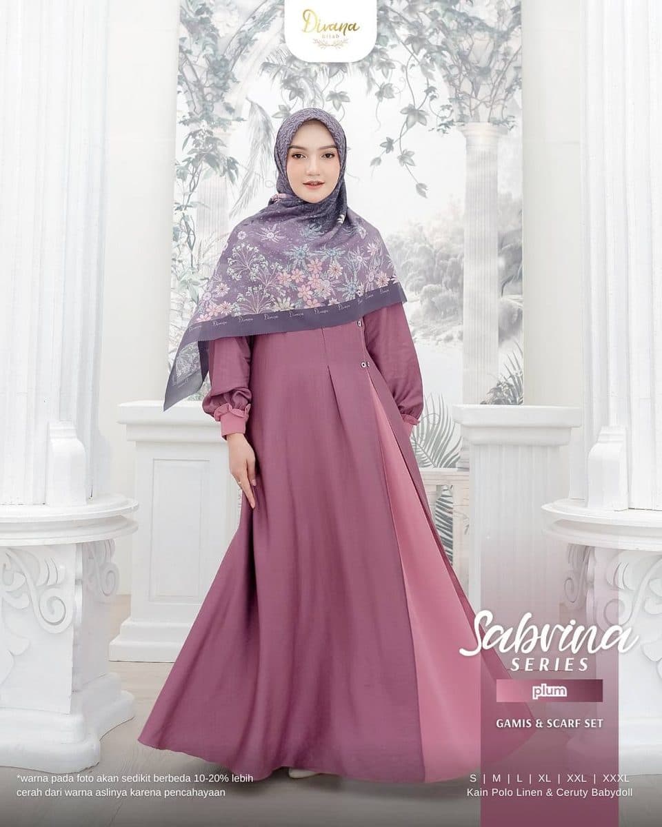 Gamis Dewasa Sabrina Series By Divana