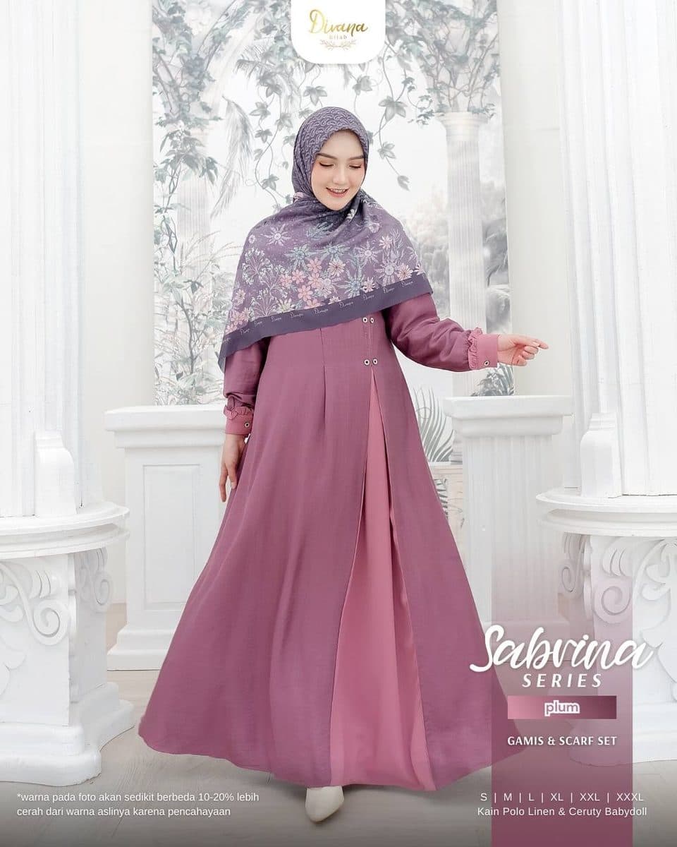 Gamis Dewasa Sabrina Series By Divana