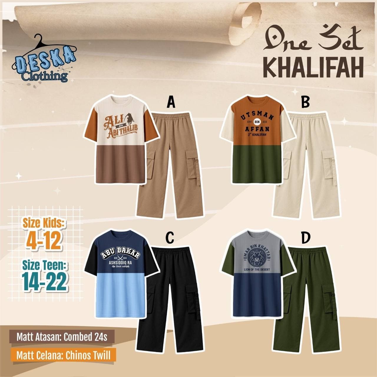 Khalifah Set by Deska BBK