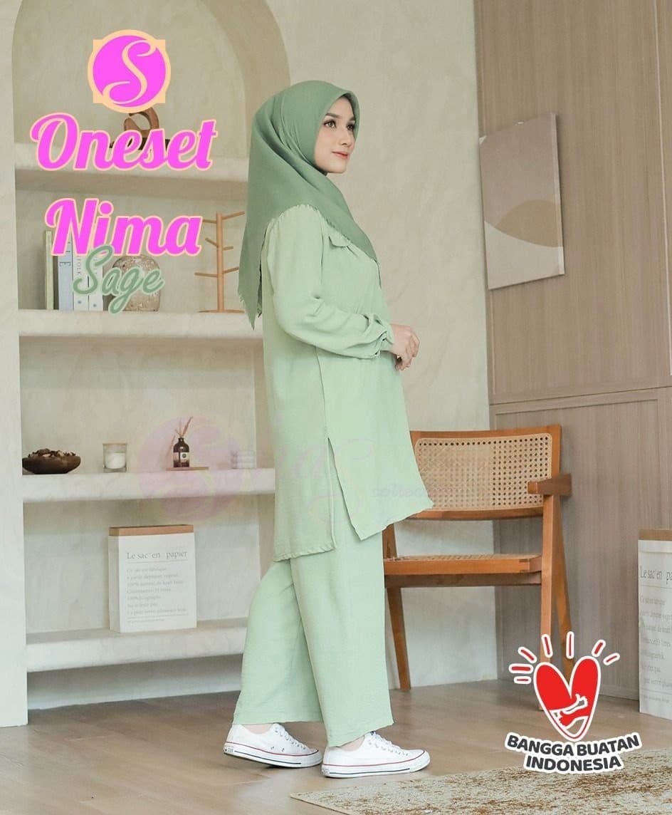 One Set Dewasa Nima By Hasna Collection