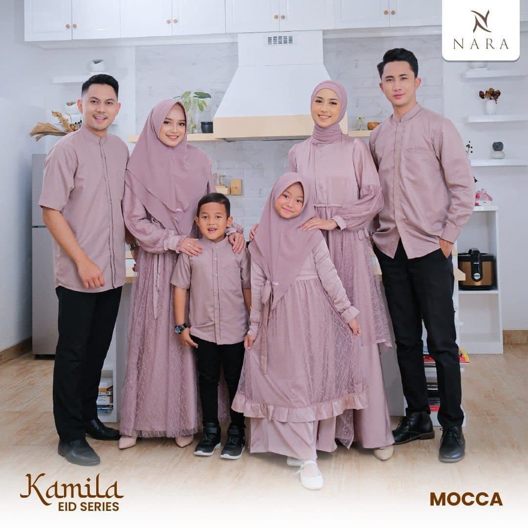 Gamis Anak Sarimbit Kamila Eid By Nara
