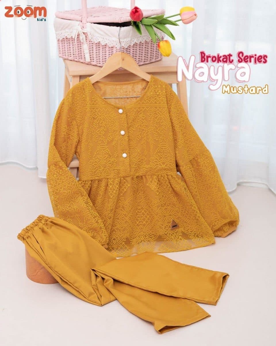 Setelan Anak Nayra Brokat By Zoomkids