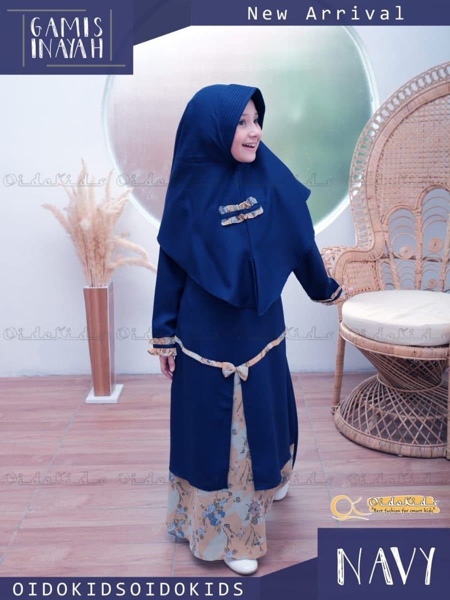 Gamis Anak Inayah By Oidokids