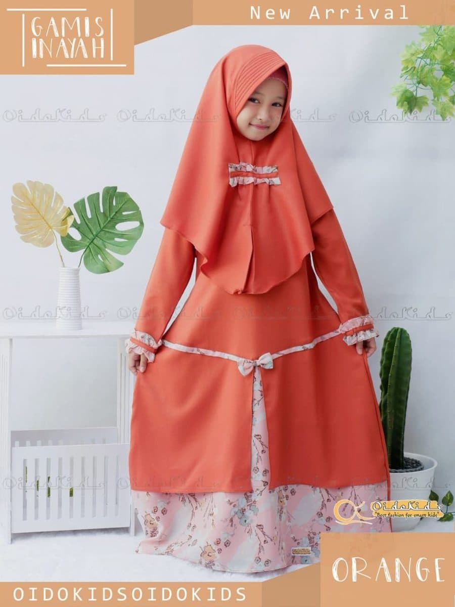 Gamis Anak Inayah By Oidokids