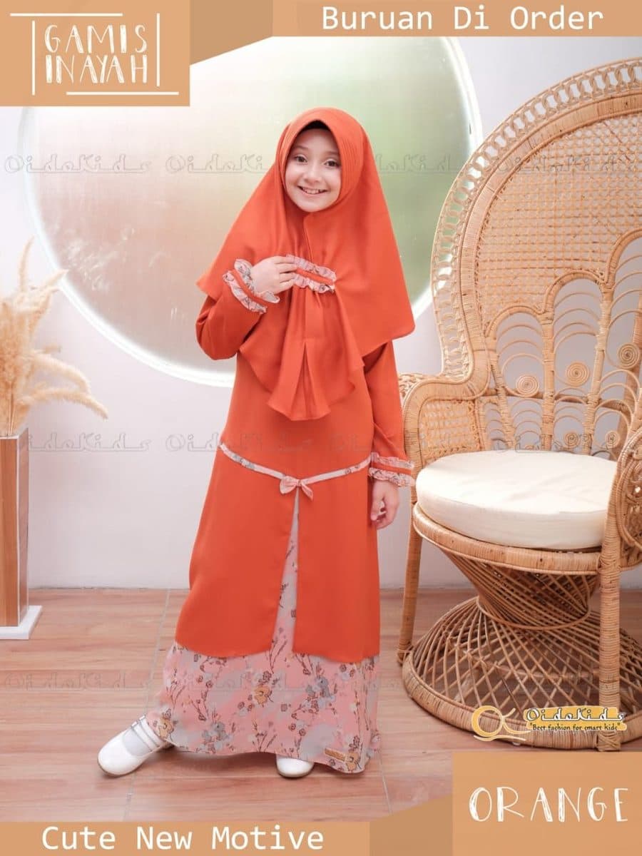 Gamis Anak Inayah By Oidokids