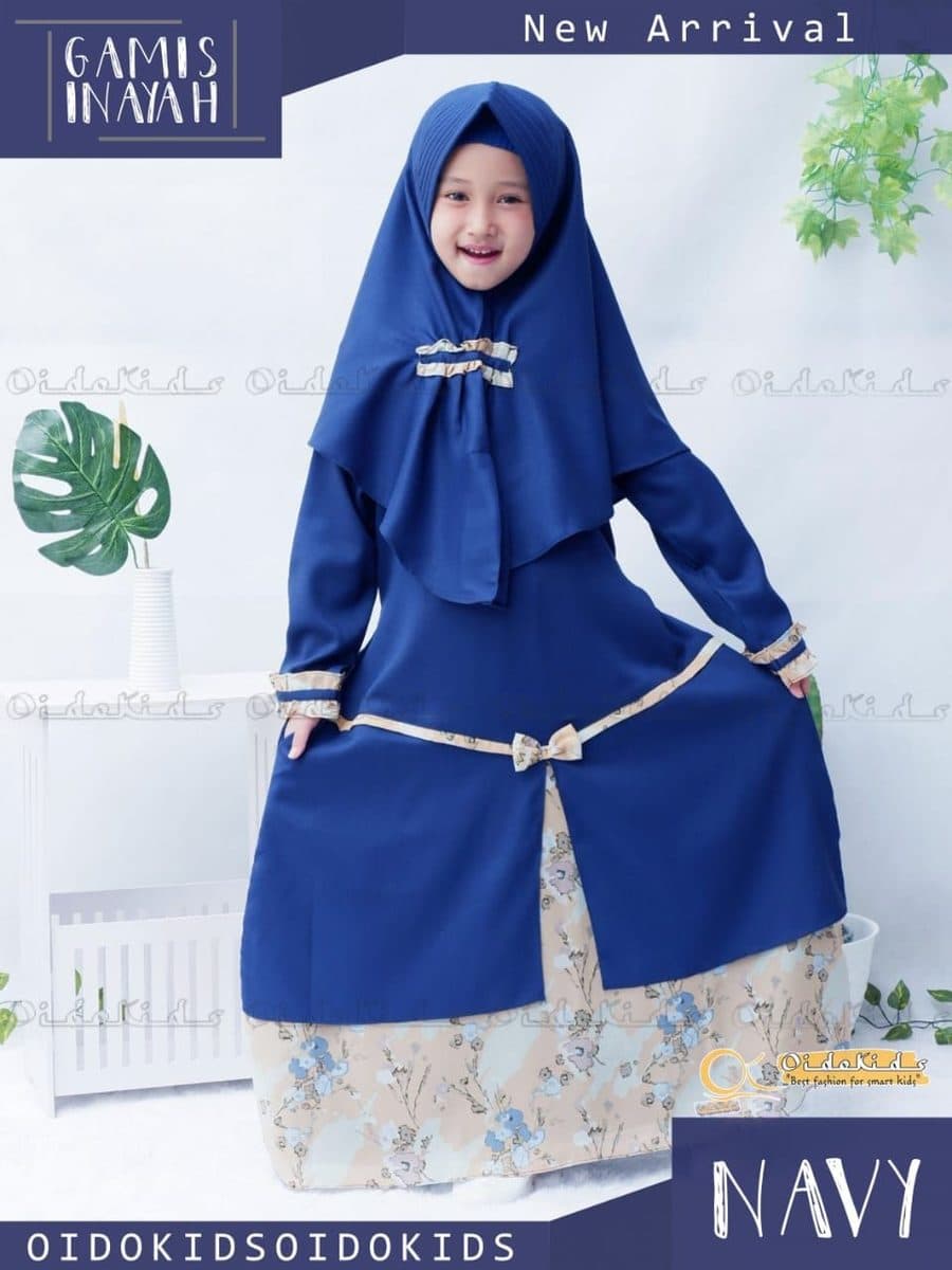 Gamis Anak Inayah By Oidokids