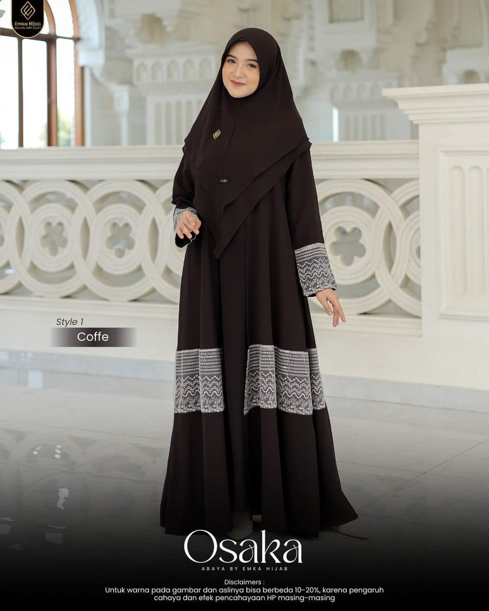 Gamis Dewasa Osaka Dress By Emka Hijab