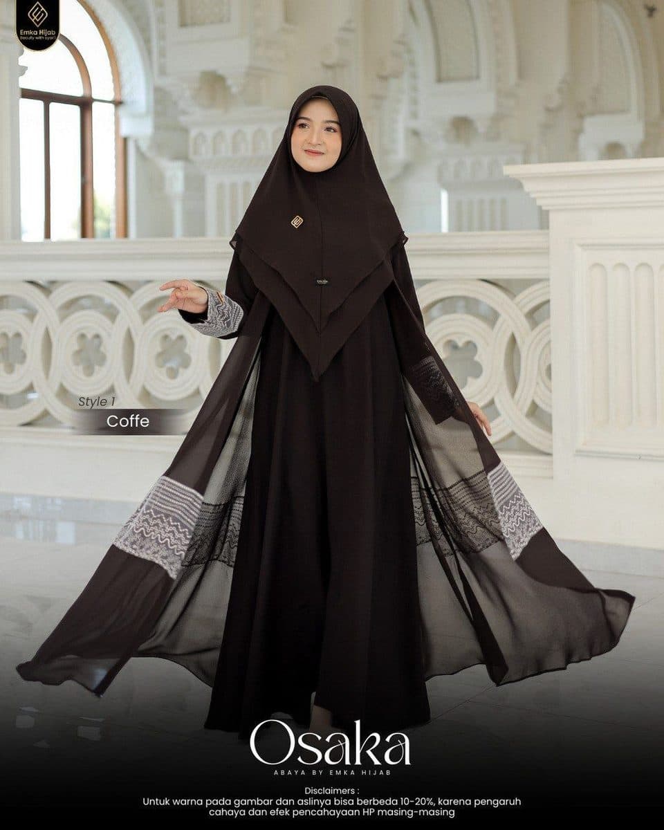 Gamis Dewasa Osaka Dress By Emka Hijab