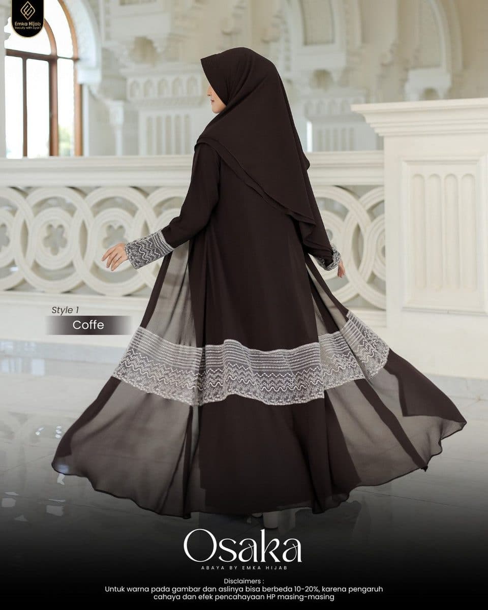 Gamis Dewasa Osaka Dress By Emka Hijab