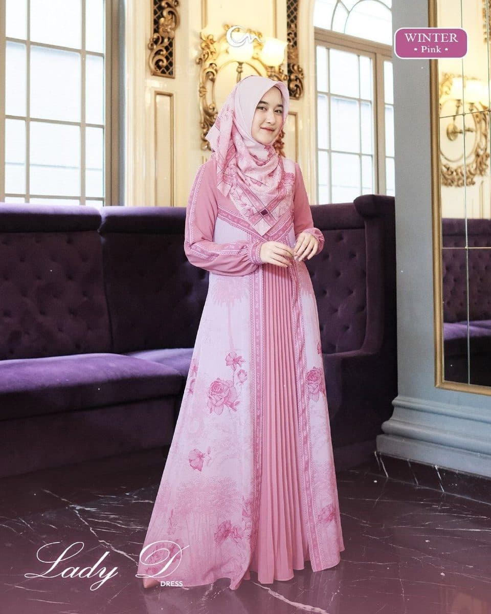 Gamis Dewasa Lady D Dress By Cover Me