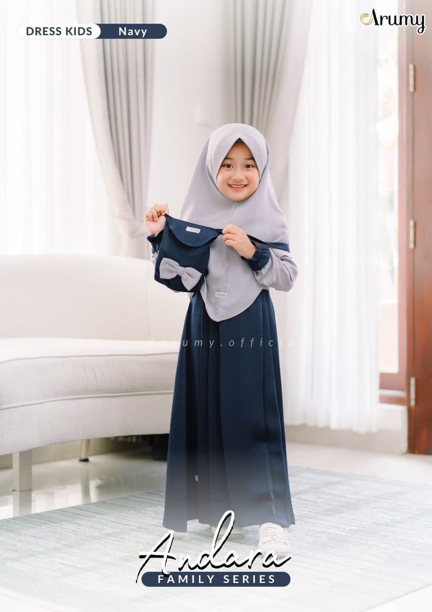 Jilbab Anak Andara Khimar Kids By Arumy