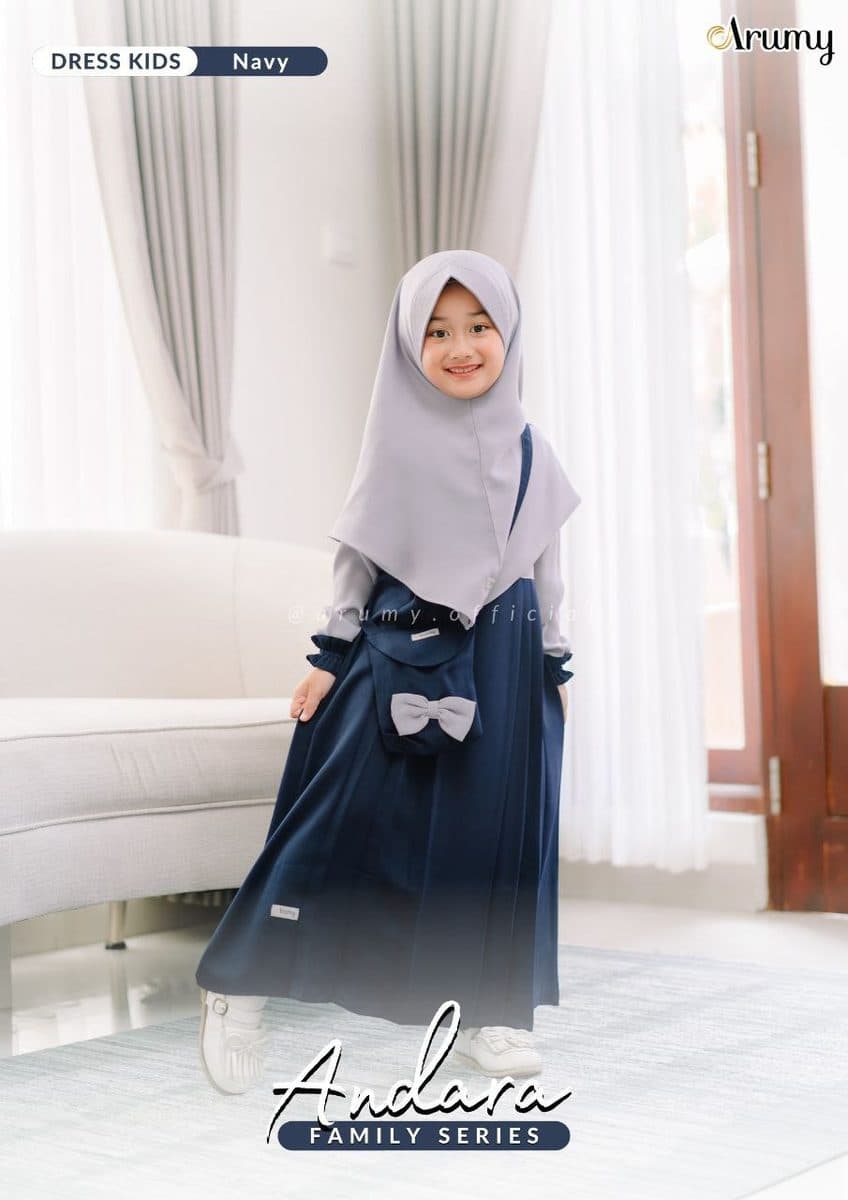 Jilbab Anak Andara Khimar Kids By Arumy