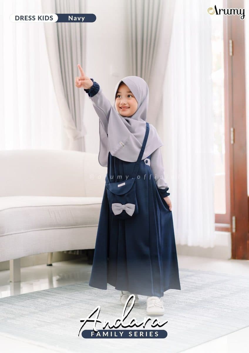Jilbab Anak Andara Khimar Kids By Arumy
