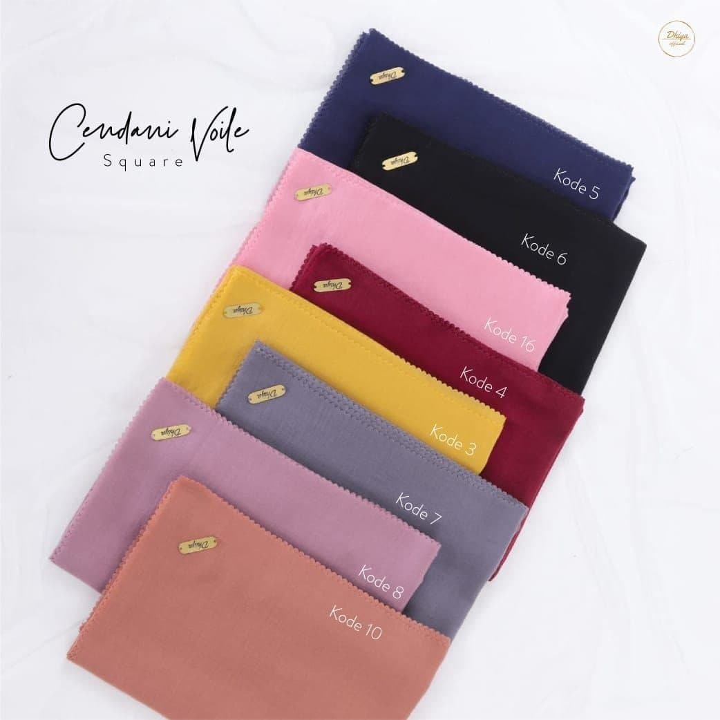 Jilbab Cendani Voile By Dhiya