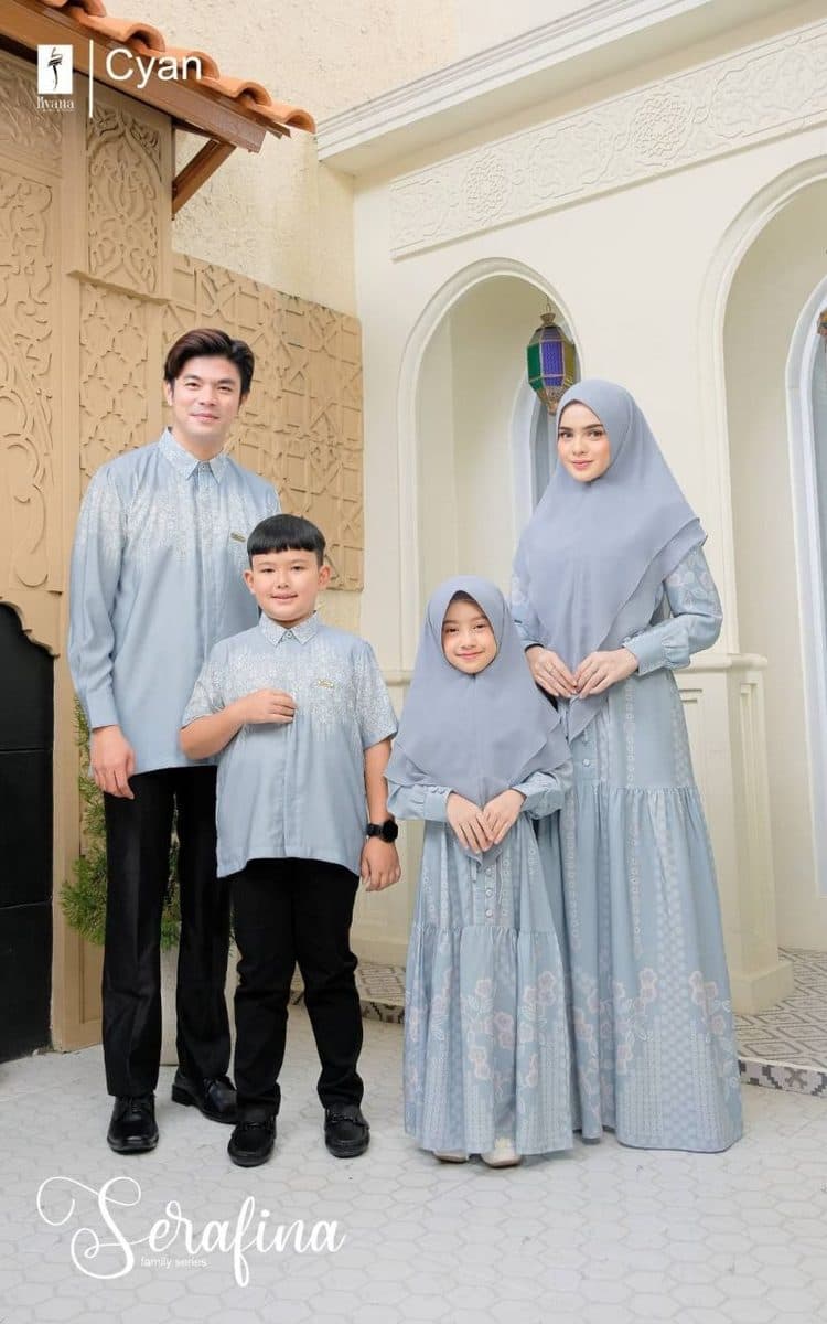 Sarimbit Koko Dewasa, Gamis Anak Serafina By Kyana