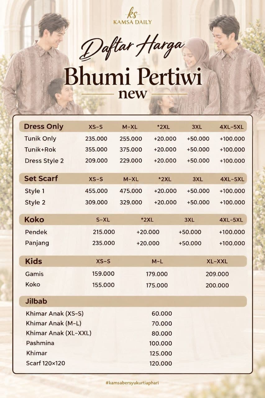 BHUMI PERTIWI EID SERIES PERPANJANGAN