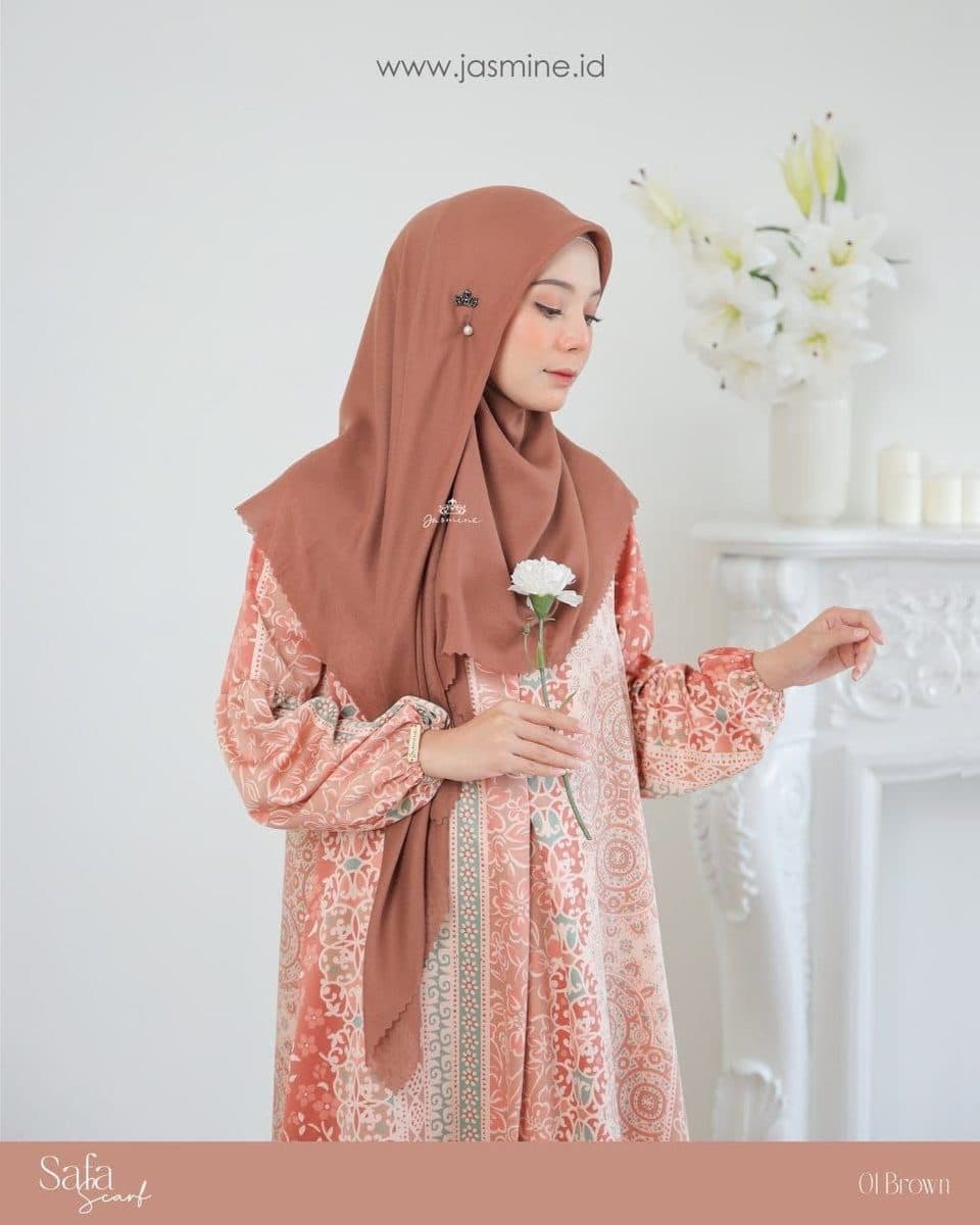 Jilbab Dewasa Safa Scarf By Jasmine