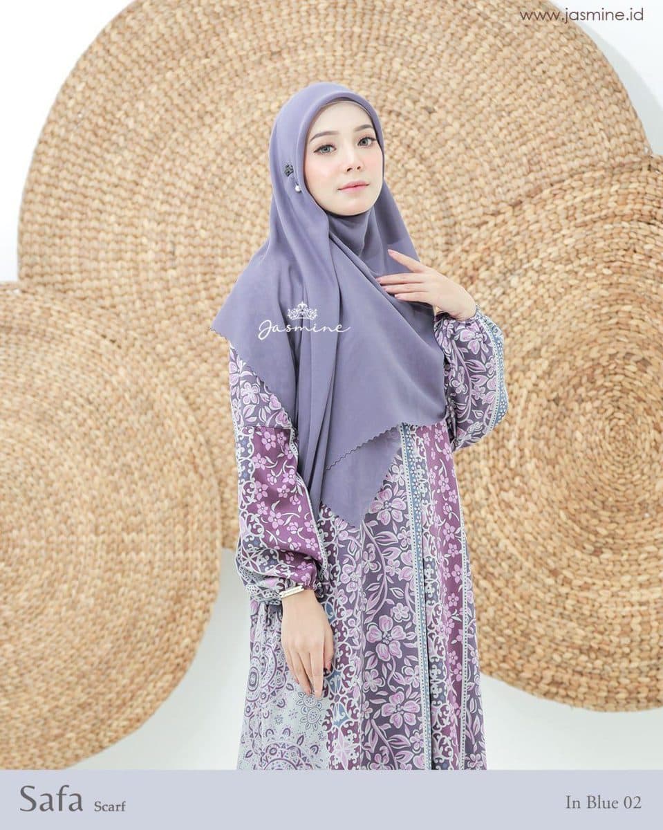 Jilbab Dewasa Safa Scarf By Jasmine