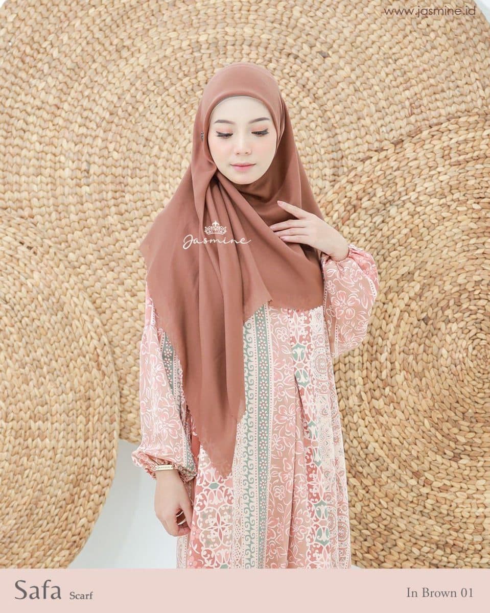 Jilbab Dewasa Safa Scarf By Jasmine