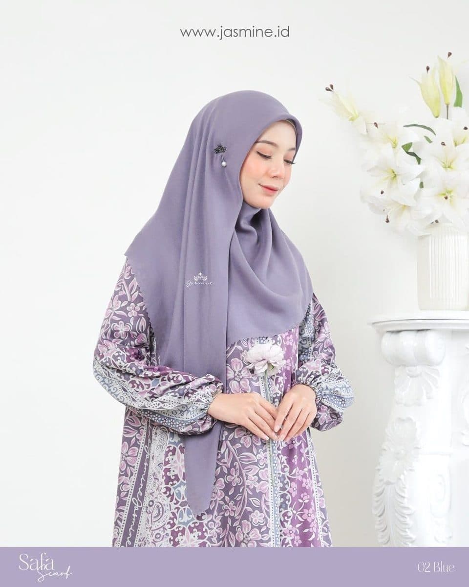 Jilbab Dewasa Safa Scarf By Jasmine
