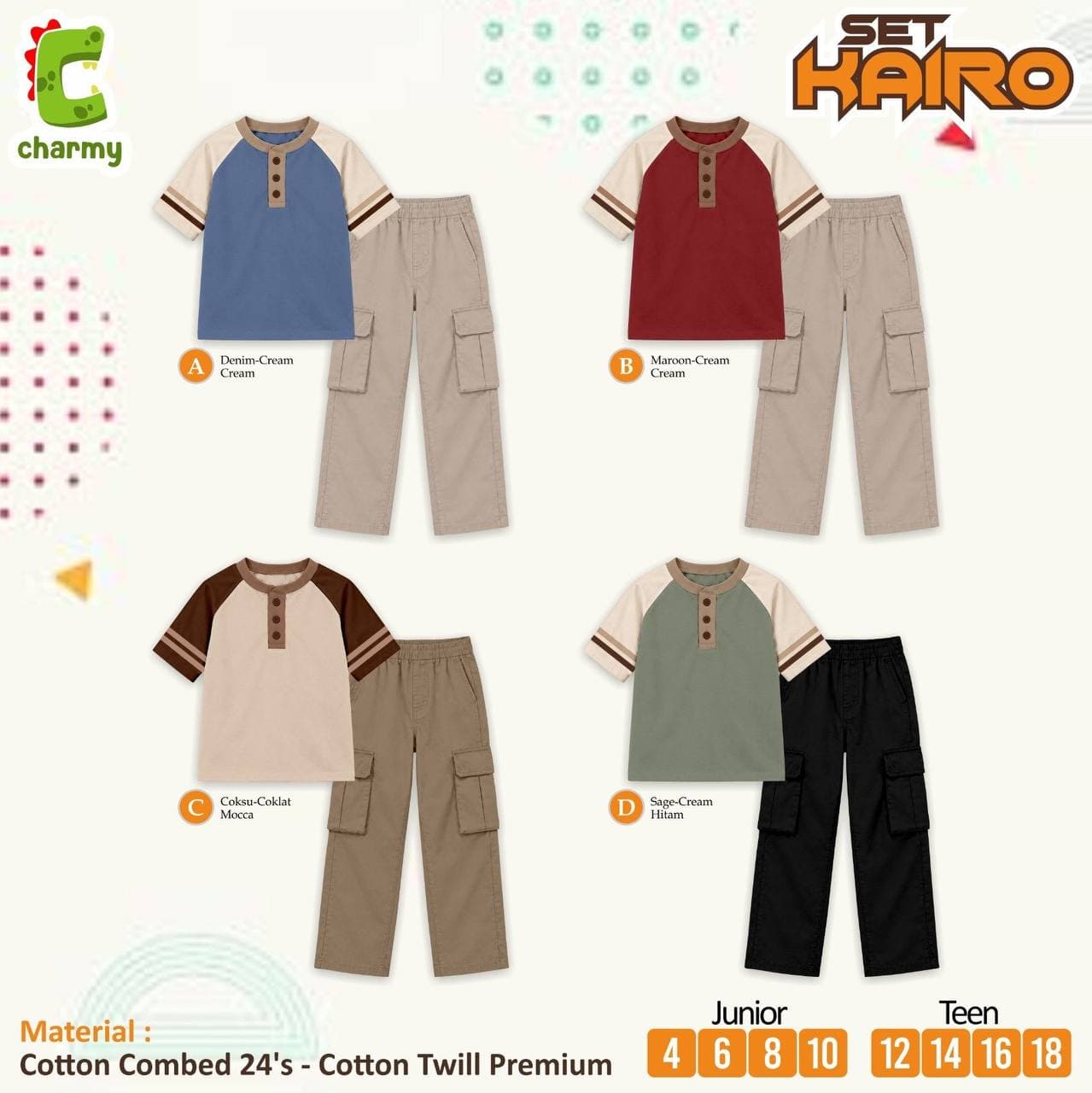 Set & T Shirt Kairo by Charmy BBK