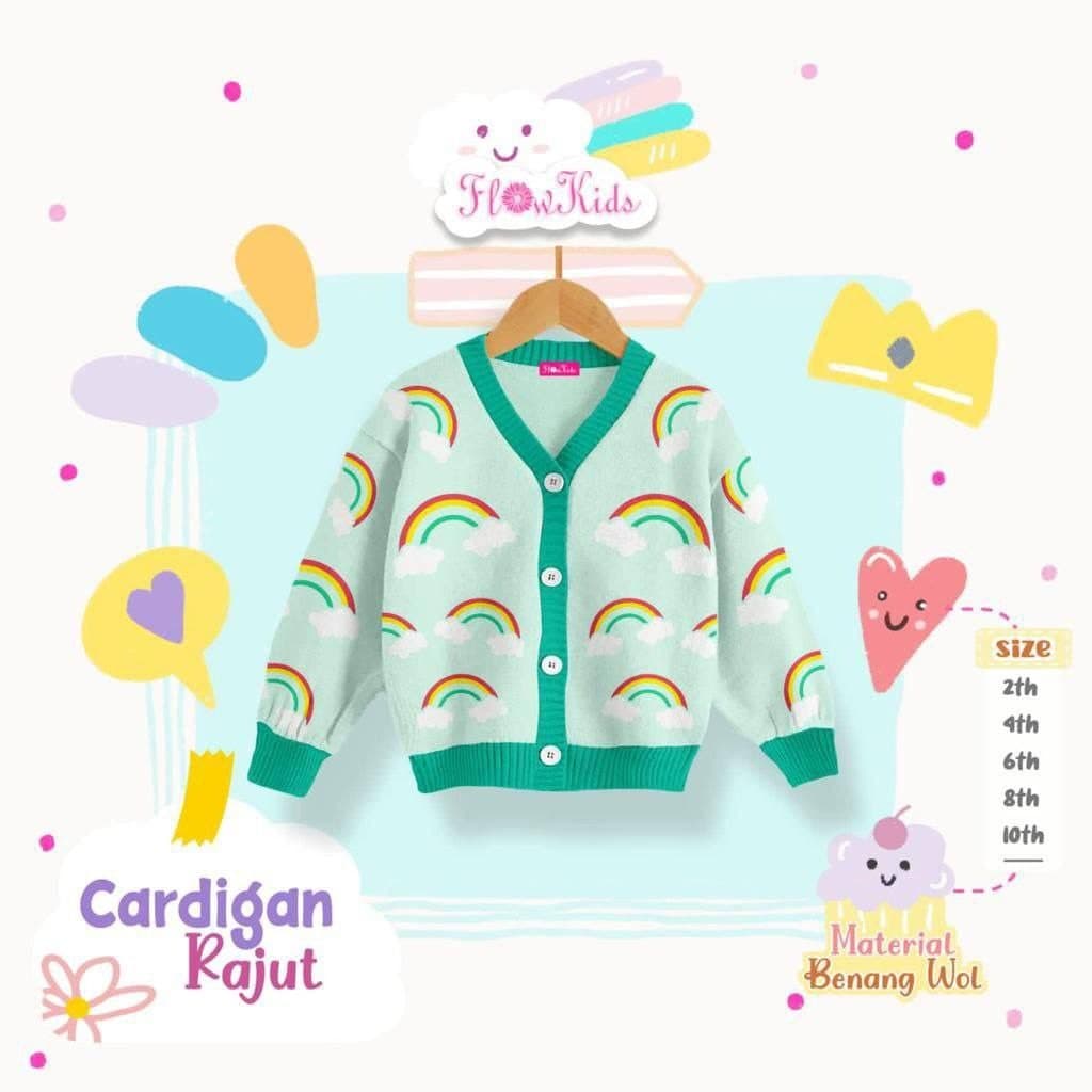 Cardigan Rajut By Flowkids