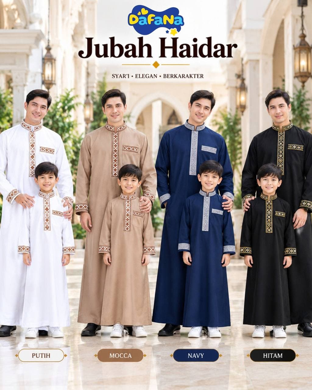 Jubah Haidar by Dafana BBK