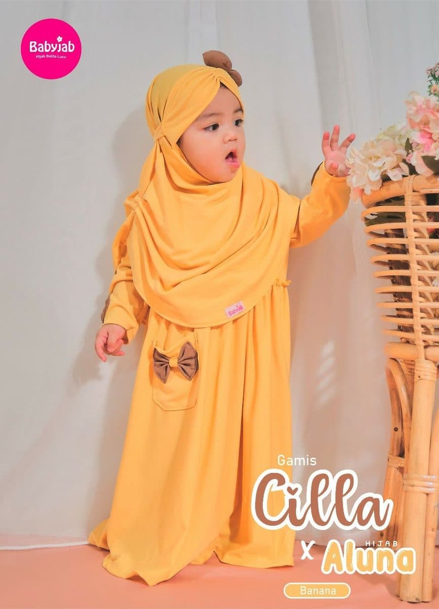 Gamis Anak Cilla By Babyjab