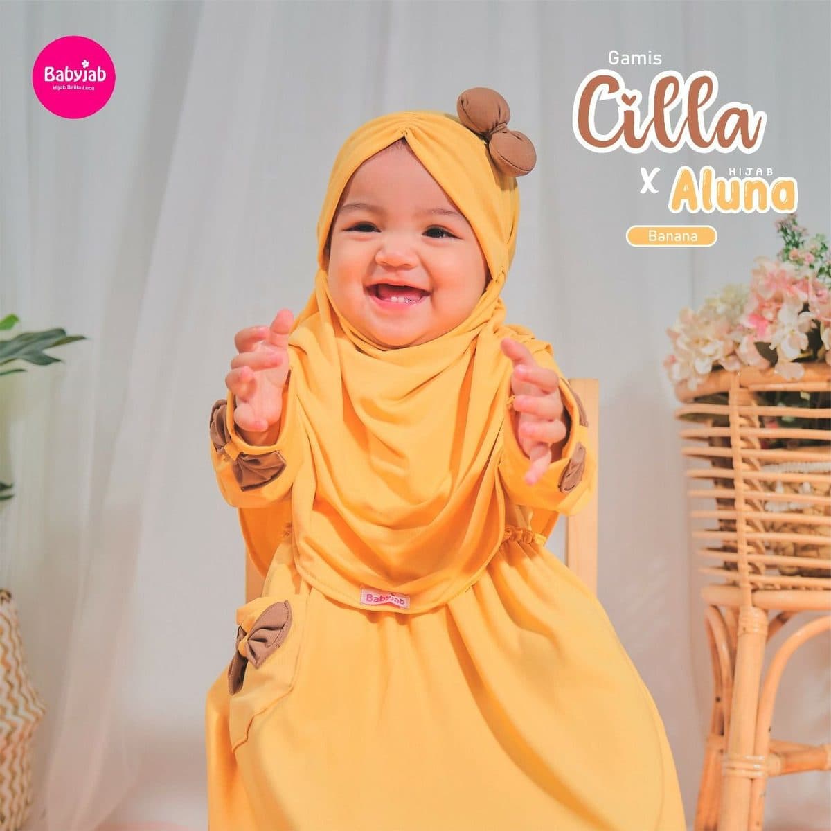 Gamis Anak Cilla By Babyjab
