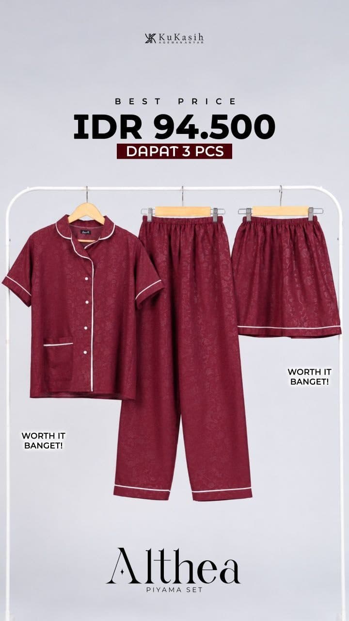 Althea Piyama Set by Kukasih