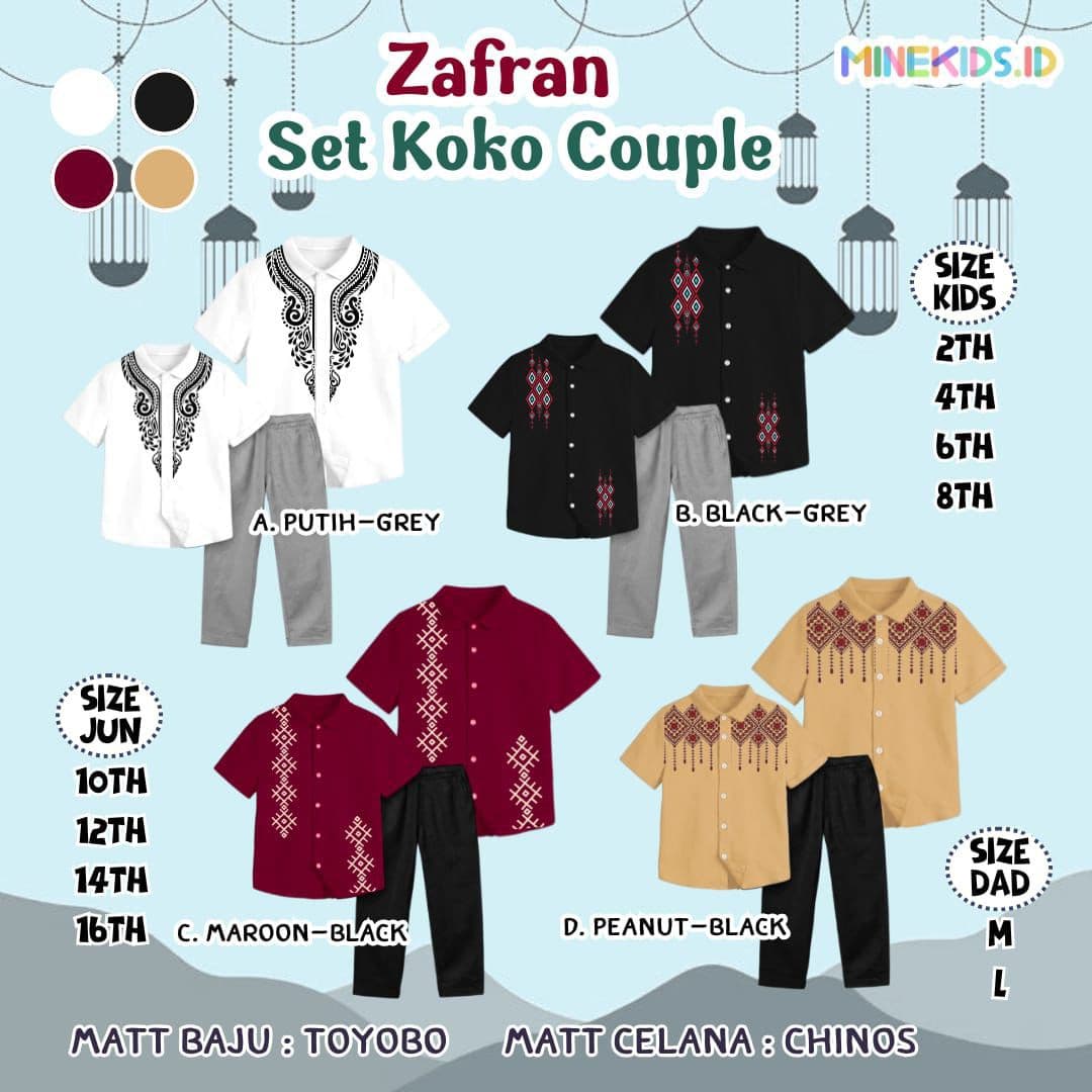 Zafran & Alvaro by Minekids