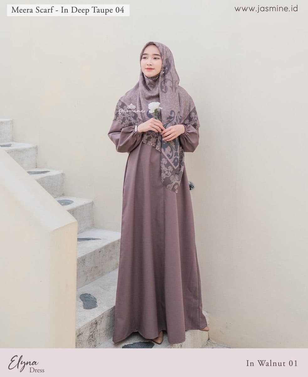 Gamis Dewasa Elyna Dress By Jasmine