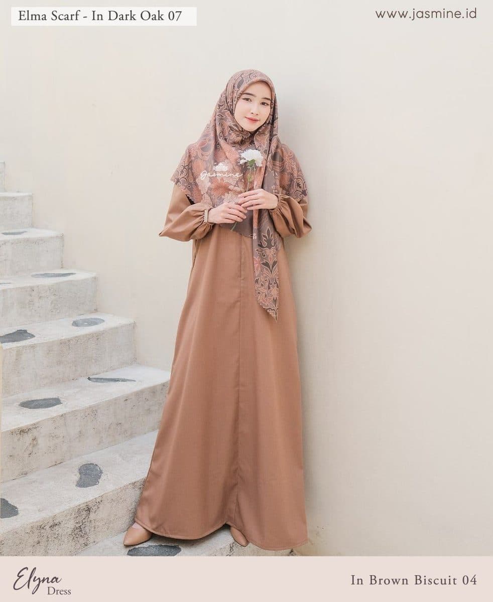 Gamis Dewasa Elyna Dress By Jasmine