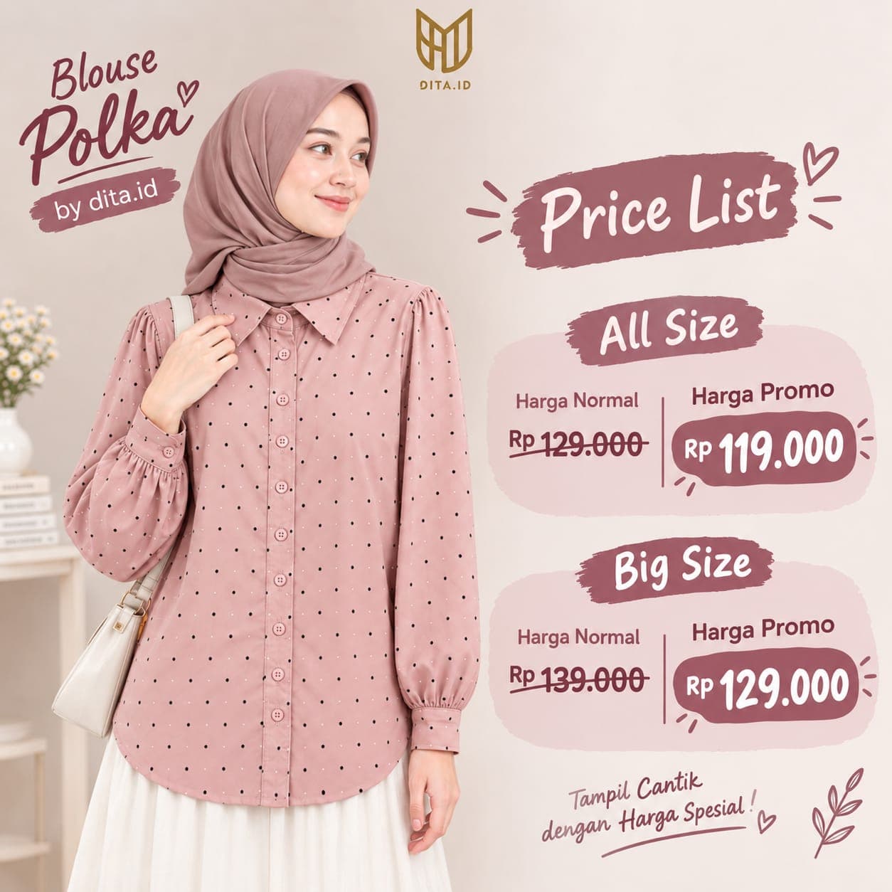 BLOUSE POLKA