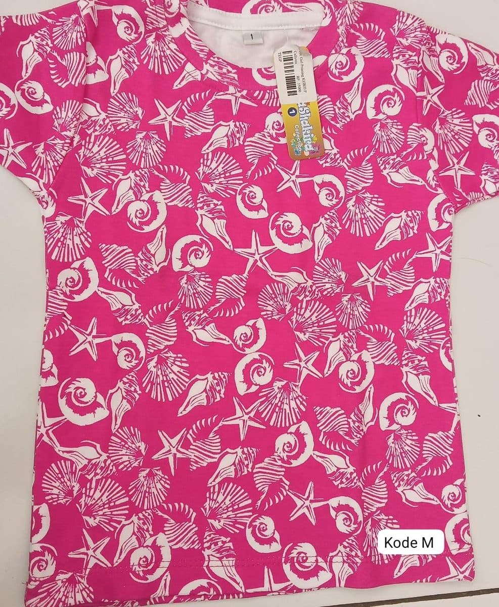Kaos Anak Tee Girl Printing Keiko
