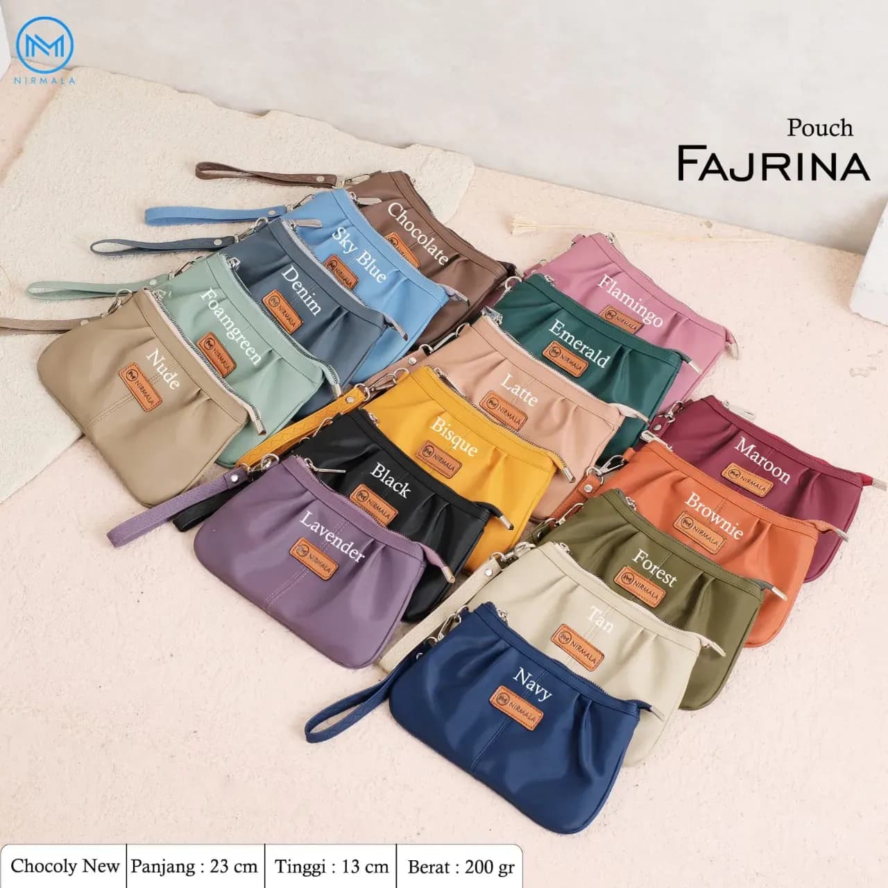 SALSABILA BAG, POUCH FAJRINA, SHIREEN BAG, MARSHA BACKPACK