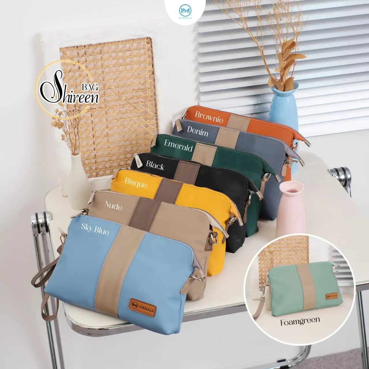 SALSABILA BAG, POUCH FAJRINA, SHIREEN BAG, MARSHA BACKPACK