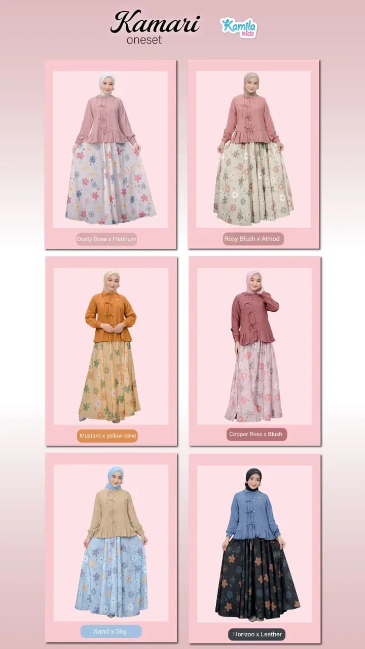 KAMARI ONESET MOM & KIDS BATCH 3