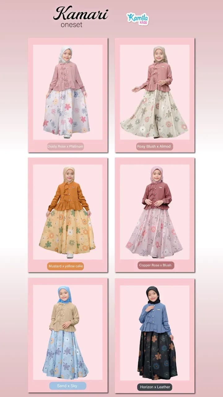 KAMARI ONESET MOM & KIDS BATCH 3