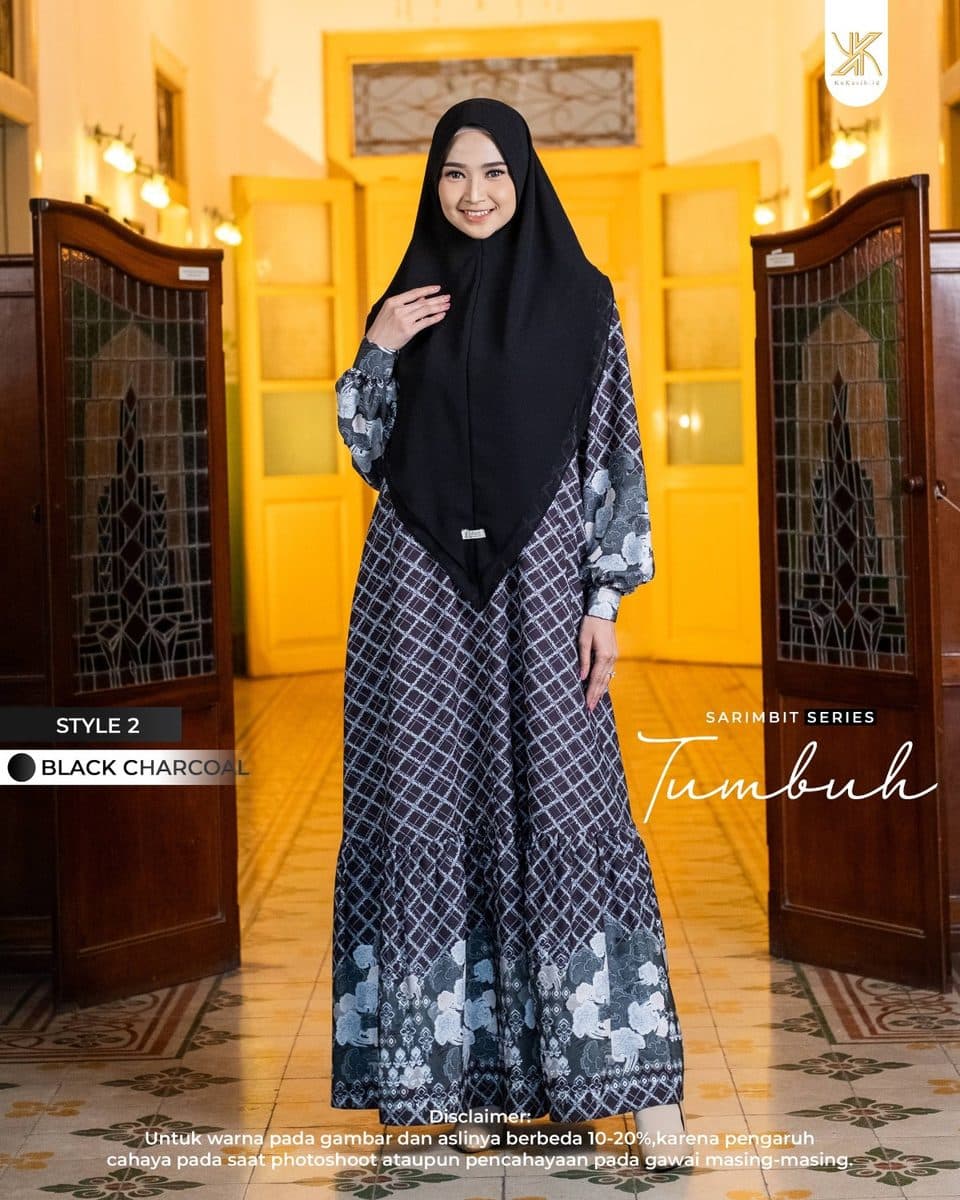 Gamis Dewasa Sarimbit Tumbuh By Kukasih