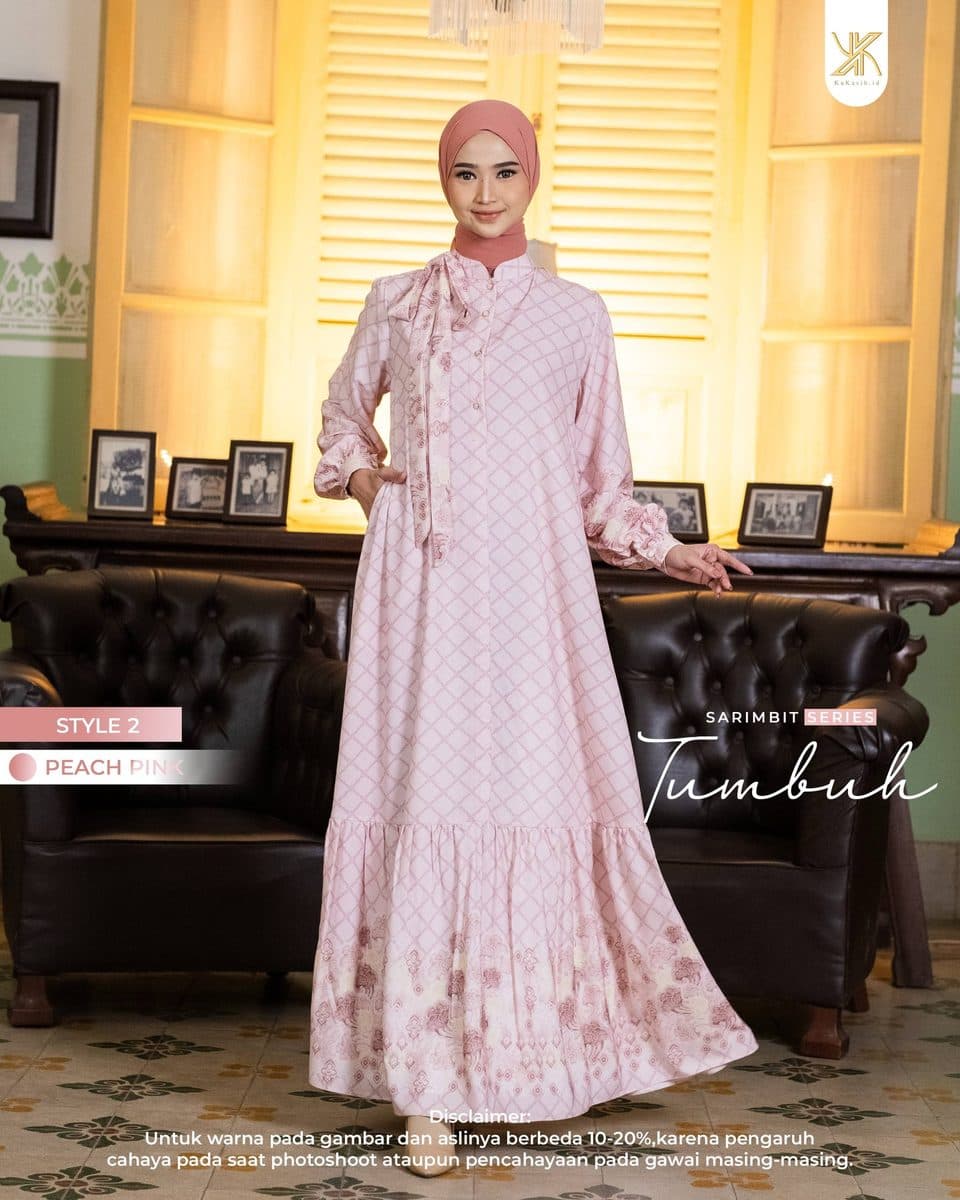 Gamis Dewasa Sarimbit Tumbuh By Kukasih