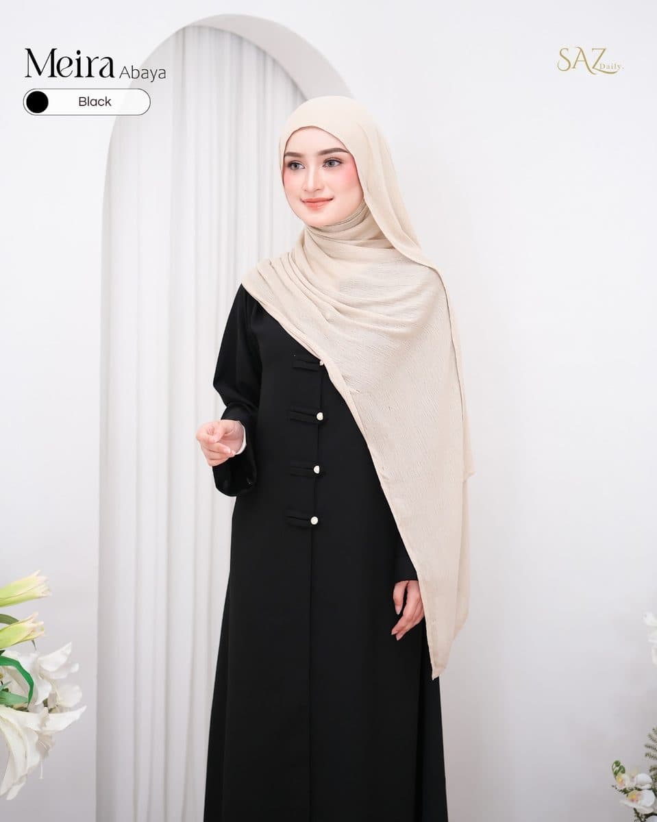 Abaya Dewasa Meira Abaya By Saz Daily