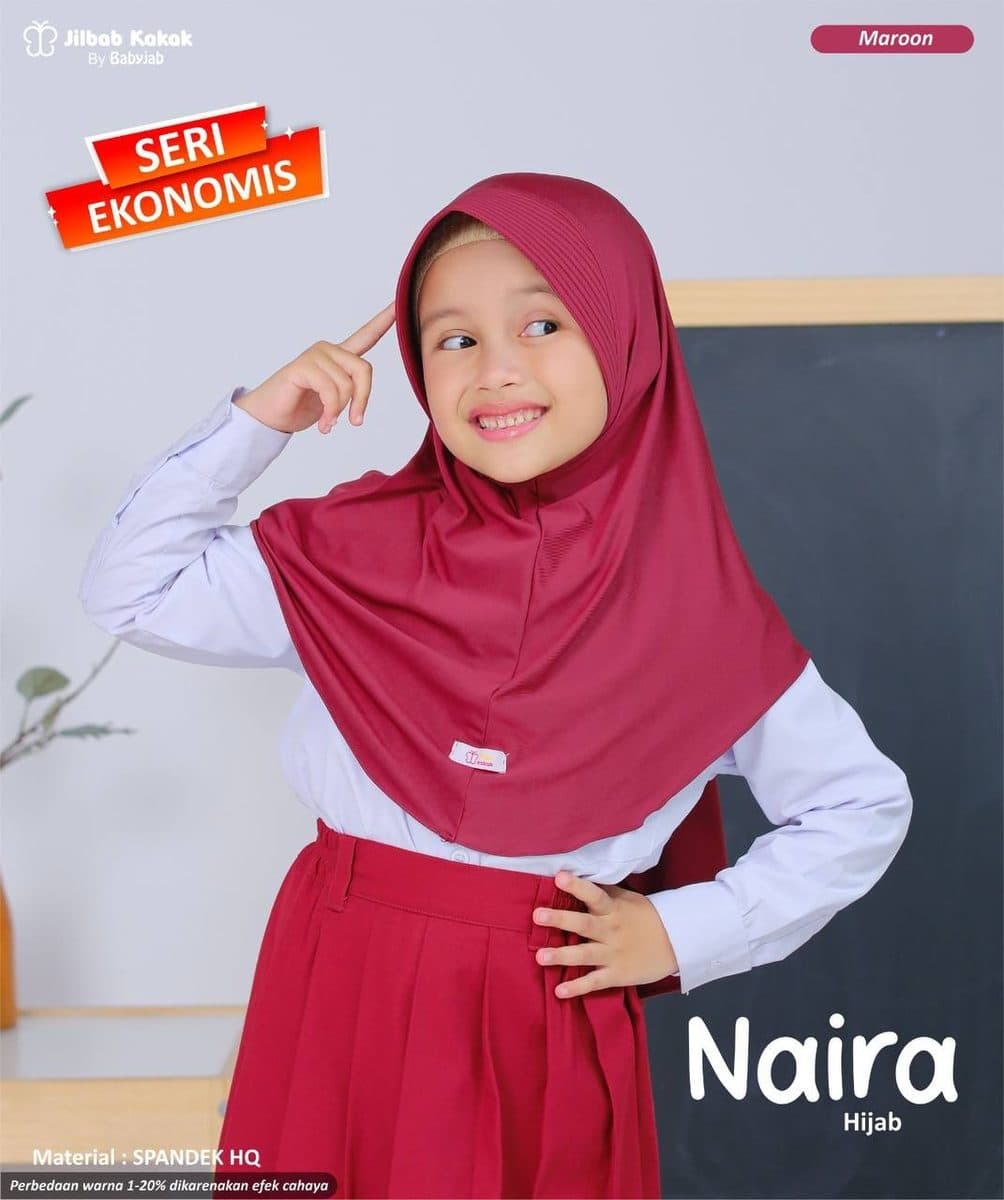 Jilbab Anak Hijab Naira By Jilbab Kakak